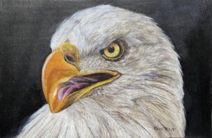 Eagle painting
